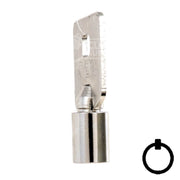 CompX Fort GEM OEM Tubular Key Blank (137) Flat Steel-Bit-Tubular-Key Compx Security