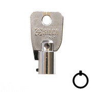 L1137 Large Ace Tubular Key Flat Steel-Bit-Tubular-Key Ilco