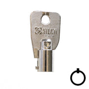 L1137 Large Ace Tubular Key Flat Steel-Bit-Tubular-Key Ilco