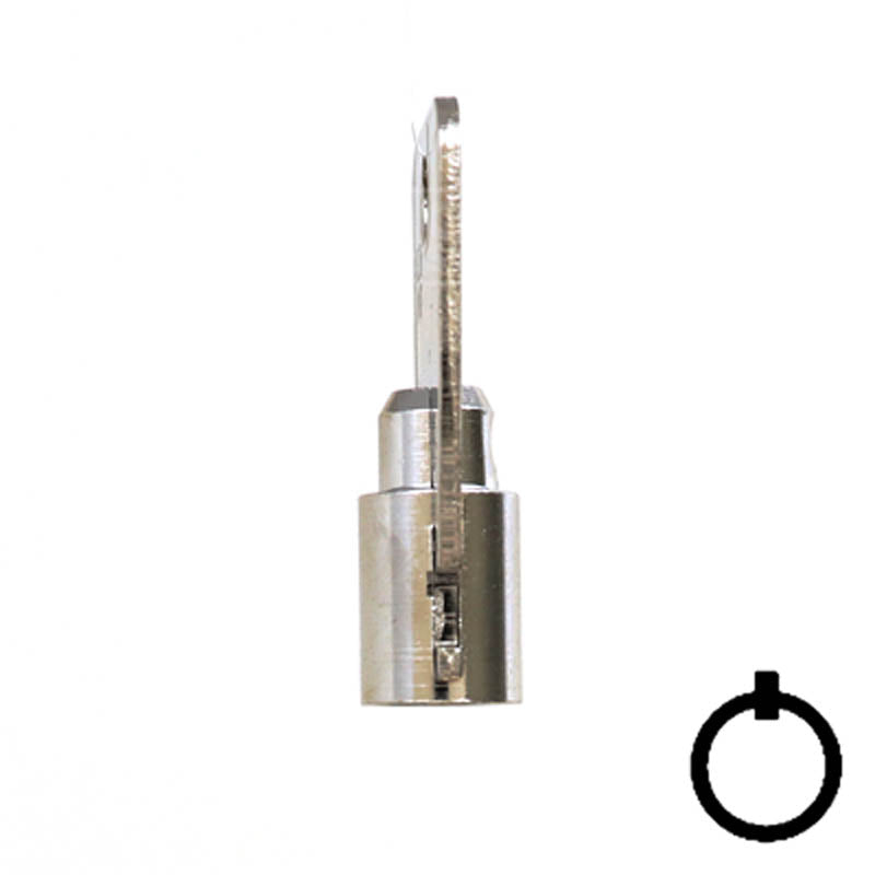 L1137 Large Ace Tubular Key Flat Steel-Bit-Tubular-Key Ilco