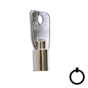L1137 Large Ace Tubular Key Flat Steel-Bit-Tubular-Key Ilco