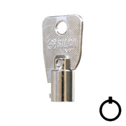 L1137 Large Ace Tubular Key Flat Steel-Bit-Tubular-Key Ilco