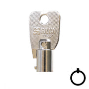 L1137 Large Ace Tubular Key Flat Steel-Bit-Tubular-Key Ilco