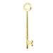 Notch and Flat Skeleton Keys 2/pk Flat Steel-Bit-Tubular-Key Lucky Line