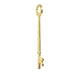 Notch and Flat Skeleton Keys 2/pk Flat Steel-Bit-Tubular-Key Lucky Line