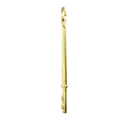 Notch and Flat Skeleton Keys 2/pk Flat Steel-Bit-Tubular-Key Lucky Line