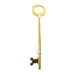 Notch and Flat Skeleton Keys 2/pk Flat Steel-Bit-Tubular-Key Lucky Line
