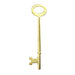 Notch and Flat Skeleton Keys 2/pk Flat Steel-Bit-Tubular-Key Lucky Line