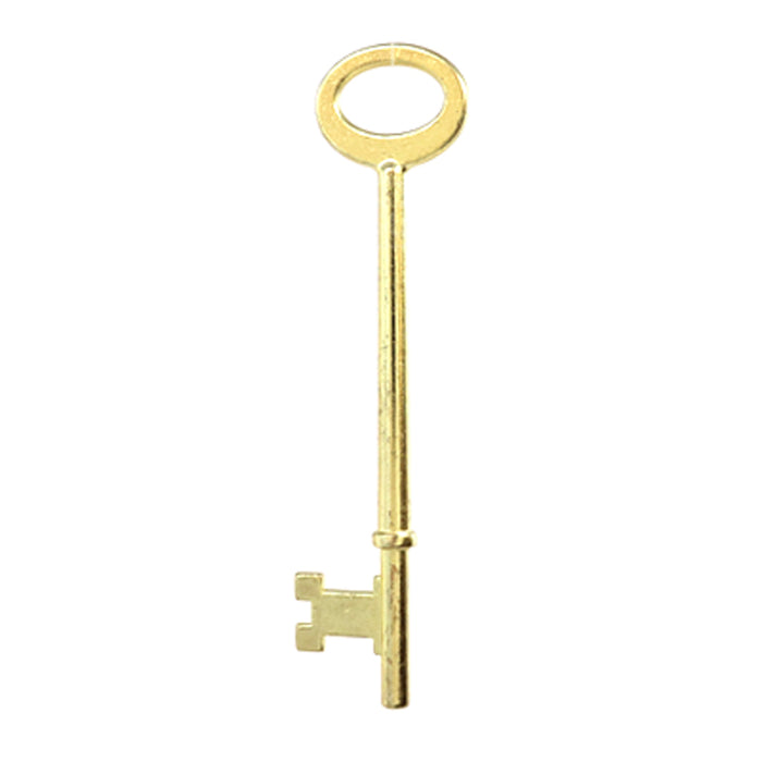 Notch and Flat Skeleton Keys 2/pk Flat Steel-Bit-Tubular-Key Lucky Line