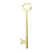 Notch and Flat Skeleton Keys 2/pk Flat Steel-Bit-Tubular-Key Lucky Line