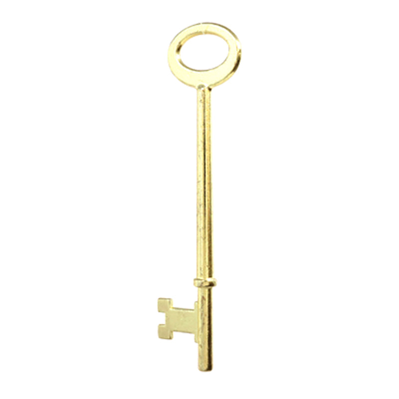 Notch and Flat Skeleton Keys 2/pk Flat Steel-Bit-Tubular-Key Lucky Line