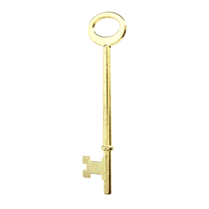 Notch and Flat Skeleton Keys 2/pk Flat Steel-Bit-Tubular-Key Lucky Line