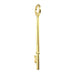 Notch and Flat Skeleton Keys 2/pk Flat Steel-Bit-Tubular-Key Lucky Line