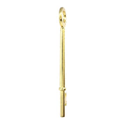 Notch and Flat Skeleton Keys 2/pk Flat Steel-Bit-Tubular-Key Lucky Line