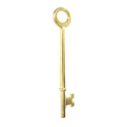 Notch and Flat Skeleton Keys 2/pk Flat Steel-Bit-Tubular-Key Lucky Line