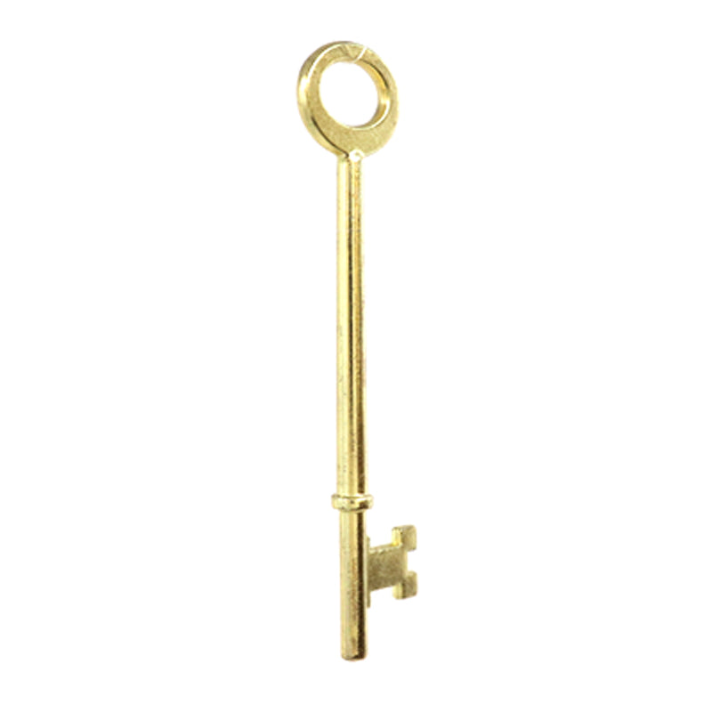 Notch and Flat Skeleton Keys 2/pk Flat Steel-Bit-Tubular-Key Lucky Line