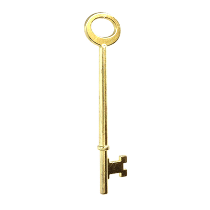 Notch and Flat Skeleton Keys 2/pk Flat Steel-Bit-Tubular-Key Lucky Line