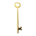 Notch and Flat Skeleton Keys 2/pk Flat Steel-Bit-Tubular-Key Lucky Line