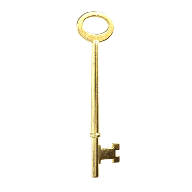 Notch and Flat Skeleton Keys 2/pk Flat Steel-Bit-Tubular-Key Lucky Line
