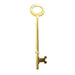 Notch and Flat Skeleton Keys 2/pk Flat Steel-Bit-Tubular-Key Lucky Line