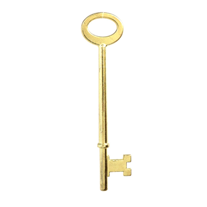 Notch and Flat Skeleton Keys 2/pk Flat Steel-Bit-Tubular-Key Lucky Line
