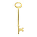 Notch and Flat Skeleton Keys 2/pk Flat Steel-Bit-Tubular-Key Lucky Line