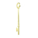 Notch and Flat Skeleton Keys 2/pk Flat Steel-Bit-Tubular-Key Lucky Line