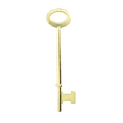 Notch and Flat Skeleton Keys 2/pk Flat Steel-Bit-Tubular-Key Lucky Line