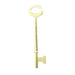Notch and Flat Skeleton Keys 2/pk Flat Steel-Bit-Tubular-Key Lucky Line
