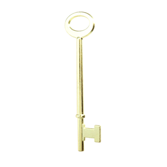 Notch and Flat Skeleton Keys 2/pk Flat Steel-Bit-Tubular-Key Lucky Line