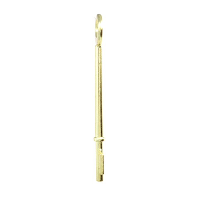 Notch and Flat Skeleton Keys 2/pk Flat Steel-Bit-Tubular-Key Lucky Line