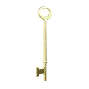 Notch and Flat Skeleton Keys 2/pk Flat Steel-Bit-Tubular-Key Lucky Line
