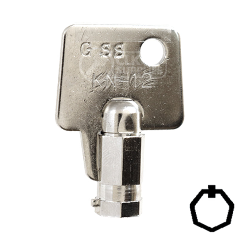 Precut Key Blank | Ace | BD300 Flat Steel-Bit-Tubular-Key Framon Manufacturing Company, Inc