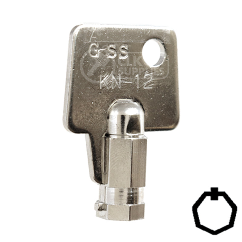Precut Key Blank | Ace | BD300 Flat Steel-Bit-Tubular-Key Framon Manufacturing Company, Inc