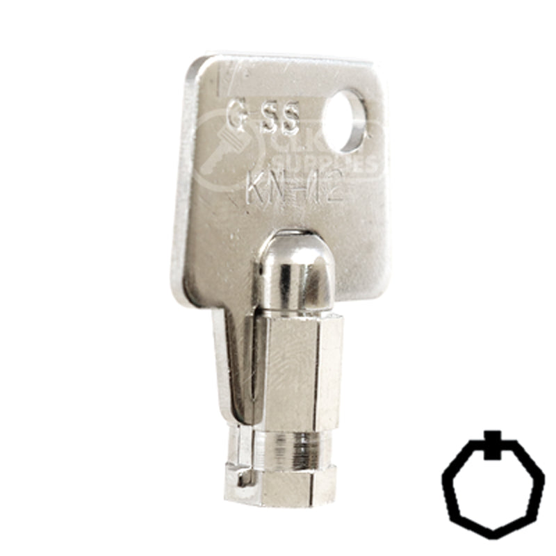 Precut Key Blank | Ace | BD300 Flat Steel-Bit-Tubular-Key Framon Manufacturing Company, Inc