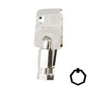 Precut Key Blank | Ace | BD300 Flat Steel-Bit-Tubular-Key Framon Manufacturing Company, Inc