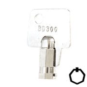 Precut Key Blank | Ace | BD300 Flat Steel-Bit-Tubular-Key Framon Manufacturing Company, Inc