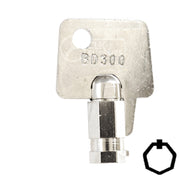 Precut Key Blank | Ace | BD300 Flat Steel-Bit-Tubular-Key Framon Manufacturing Company, Inc