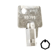 Precut Key Blank | Ace | BD300 Flat Steel-Bit-Tubular-Key Framon Manufacturing Company, Inc