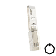 Precut Key Blank | Ace | BD300 Flat Steel-Bit-Tubular-Key Framon Manufacturing Company, Inc