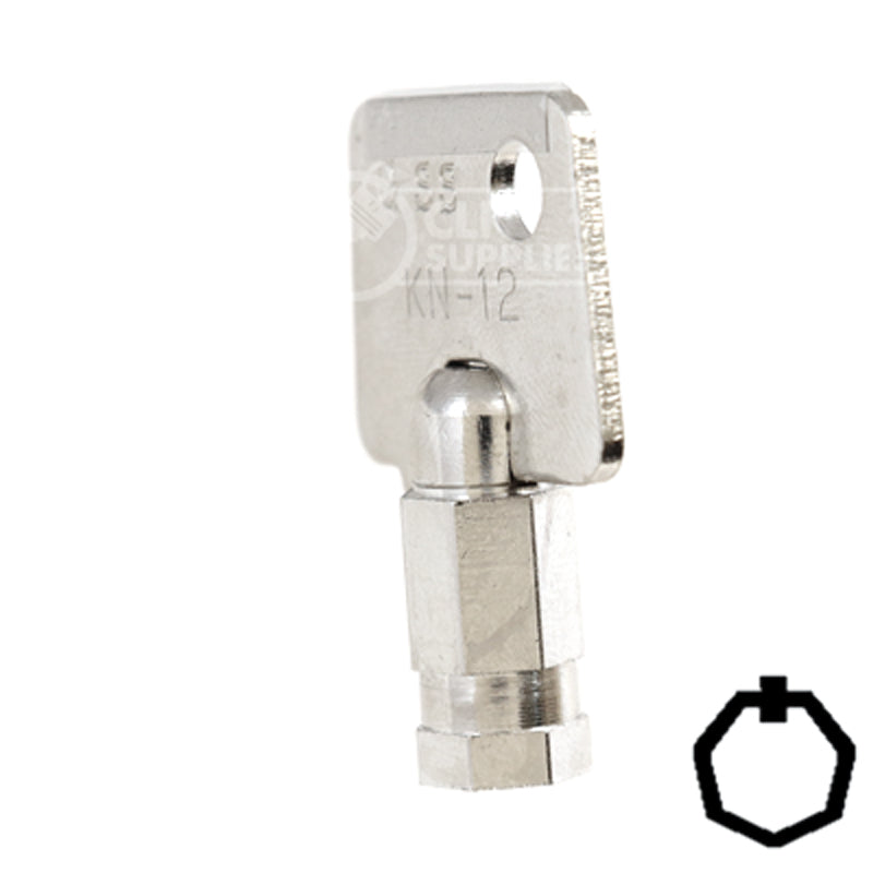 Precut Key Blank | Ace | BD300 Flat Steel-Bit-Tubular-Key Framon Manufacturing Company, Inc