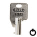 Precut Key Blank | Ace | BD301 Flat Steel-Bit-Tubular-Key Framon Manufacturing Company, Inc