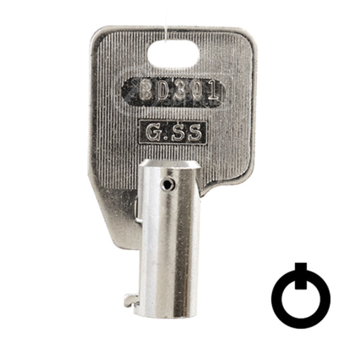 Precut Key Blank | Ace | BD301