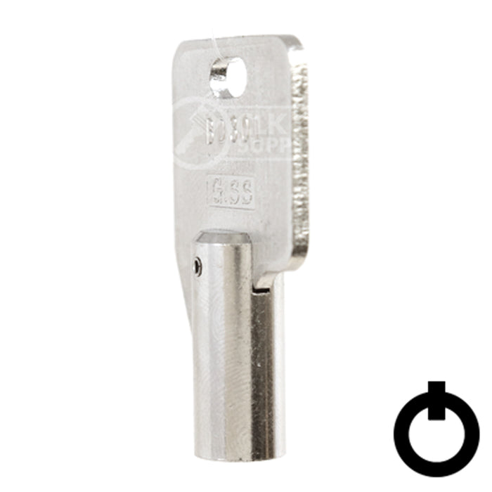 Precut Key Blank | Ace | BD301 Flat Steel-Bit-Tubular-Key Framon Manufacturing Company, Inc