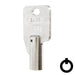 Precut Key Blank | Ace | BD301 Flat Steel-Bit-Tubular-Key Framon Manufacturing Company, Inc