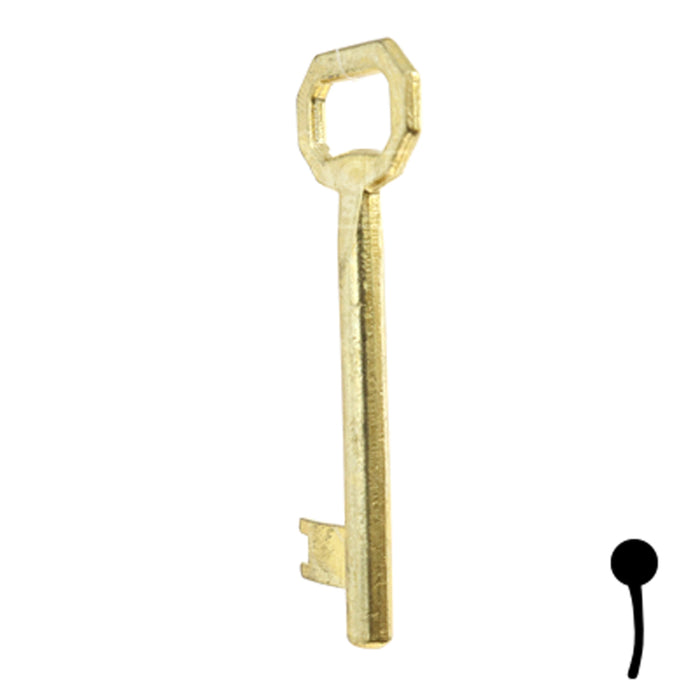 Precut Key Blank | Bit | BD138 Flat Steel-Bit-Tubular-Key Framon Manufacturing Company, Inc