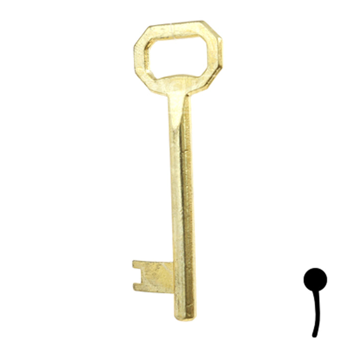 Precut Key Blank | Bit | BD138 Flat Steel-Bit-Tubular-Key Framon Manufacturing Company, Inc