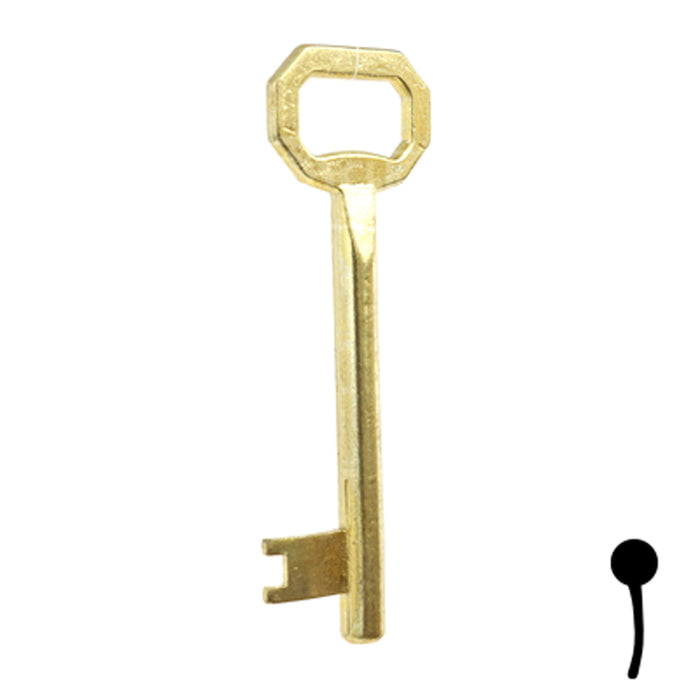 Precut Key Blank | Bit | BD138 Flat Steel-Bit-Tubular-Key Framon Manufacturing Company, Inc