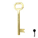 Precut Key Blank | Bit | BD138 Flat Steel-Bit-Tubular-Key Framon Manufacturing Company, Inc