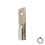 Tubular Key Blank | STEEL | KB-137 Flat Steel-Bit-Tubular-Key Hudson Lock, LLC